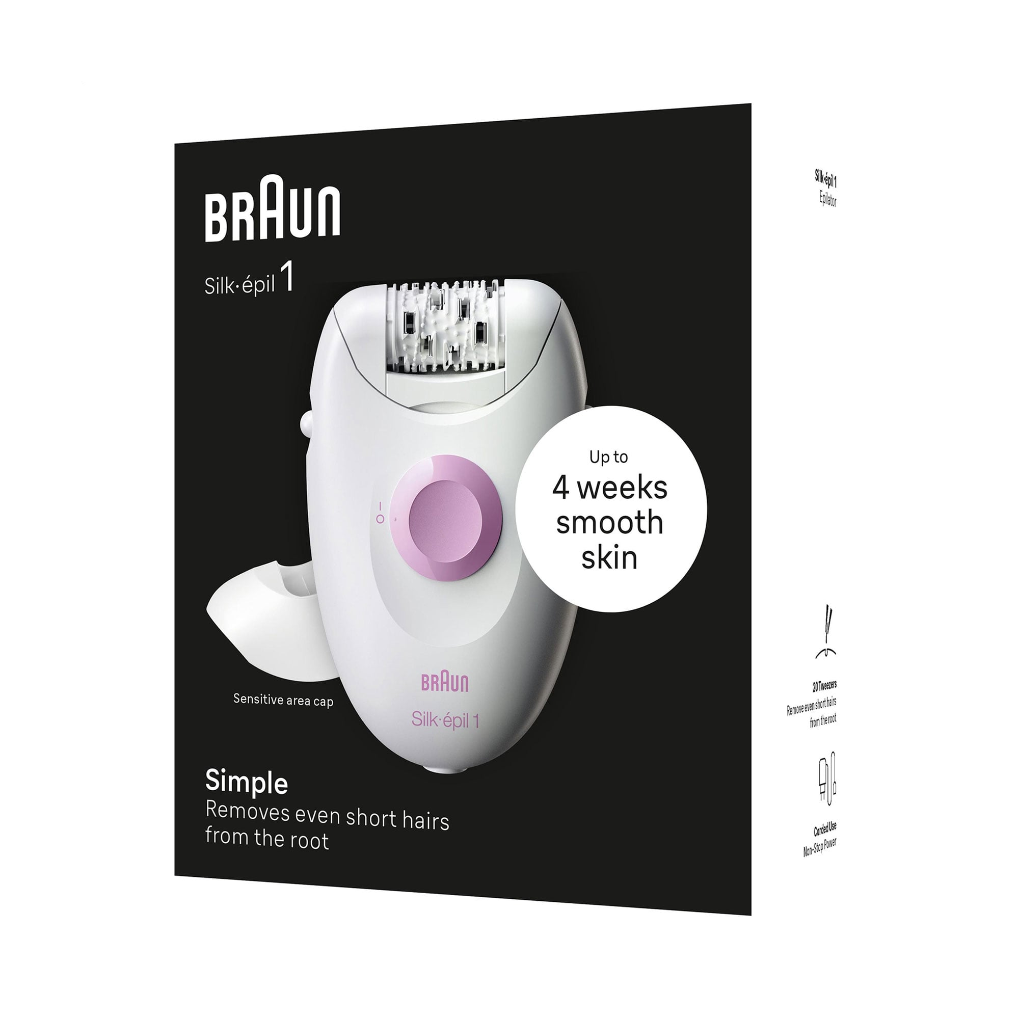 Електричний епілятор Braun Silk-epil 1 SE1-010